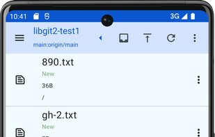 PuppyGit screenshot 1