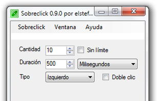 Main windows (spanish)