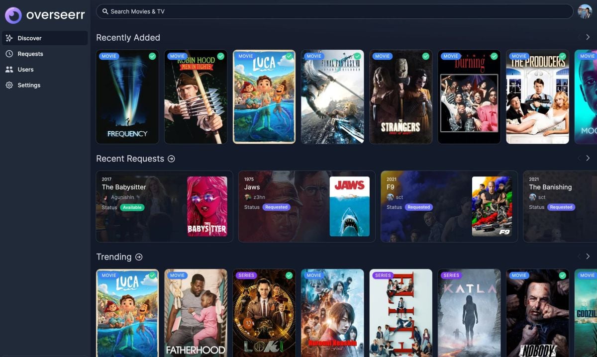 Overseerr: App Reviews, Features, Pricing & Download | AlternativeTo