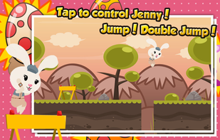 Jenny Rabbit - Egg Run screenshot 1
