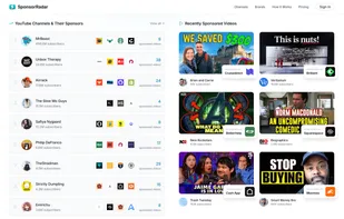 SponsorRadar screenshot 1
