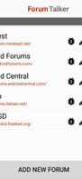 Website List (Main View)