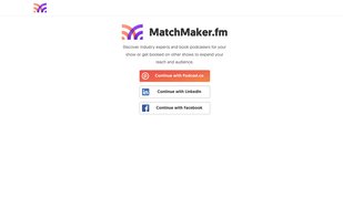 MatchMaker.fm screenshot 1