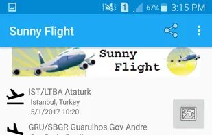 Sunny Flight screenshot 1