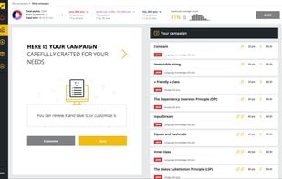 Campaign wizard