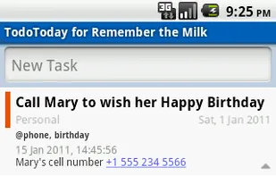 TodoToday screenshot 1