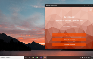 Webpage Conversion Tool screenshot 3