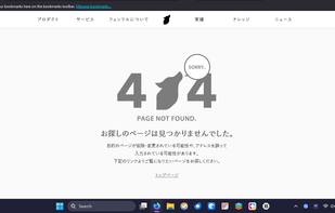 [current display of the website]