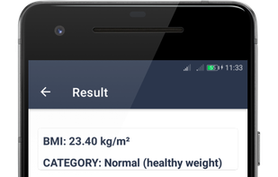 BMI Calculator screenshot 1