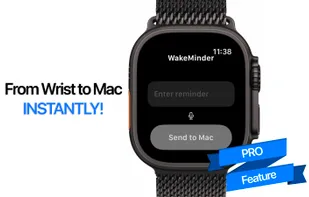 Dictate it on your wrist, see it on your Mac