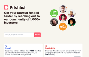 Pitchlist screenshot 1