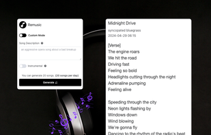 Remusic screenshot 2