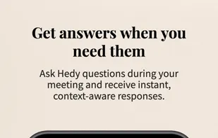 Hedy AI screenshot 1