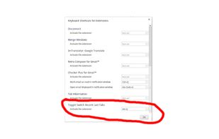 Toggle Switch Recent Last Tabs screenshot 1