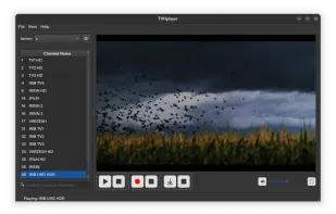 TVHplayer screenshot 1