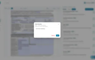 Train and improve Clerks AI to become better by giving it a hint, it'll learn it fill pdf more precisely next time!