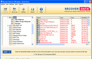 Recover Data for FAT screenshot 1