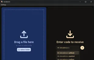 Sendworm screenshot 1