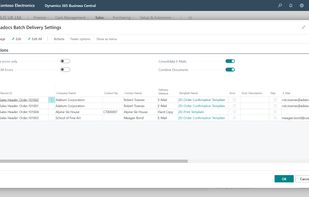 Multiple emails in a batch to the same person can be combined into a single email to save overloading their inbox