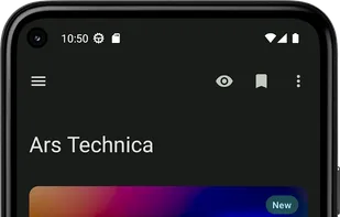 Feeder RSS feed reader screenshot 1
