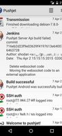 Pushjet screenshot 2