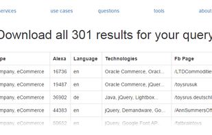 TheWebMiner screenshot 2