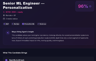 Maya Hiring Agent screenshot 3