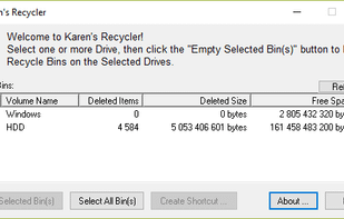 Windows 10 interface