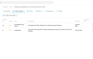 FreeQMS screenshot 1