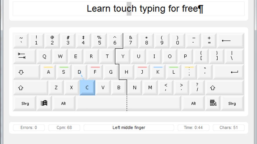 TIPP10: Free touch typing tutor for Windows | AlternativeTo