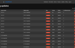 Pending updates overview
