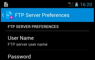 Primitive FTPd screenshot 1