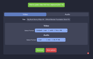 ytDownloader screenshot 1