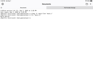 LibTerm screenshot 1