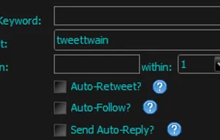 TweetTwain screenshot 1