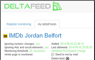 DELTAFEED screenshot 1