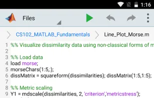 MATLAB screenshot 1