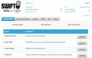Swift SMS Gateway screenshot 1