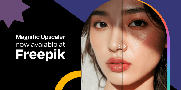 Magnific Upscaler is now integrated into Freepik's AI suite for Premium+ users image