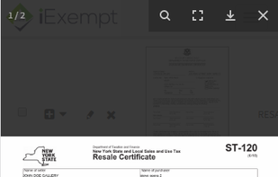 iExempt screenshot 2