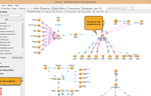 SolarWinds Network Topology Mapper screenshot 1