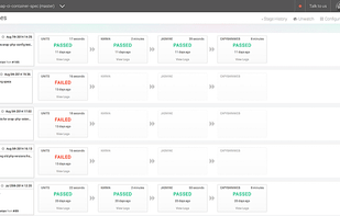 Snap CI screenshot 1