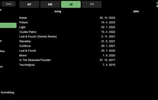 MusicReleaseTracker screenshot 1