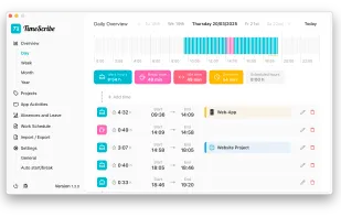 TimeScribe screenshot 1