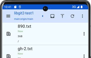 PuppyGit screenshot 1