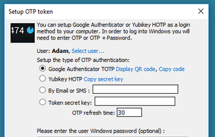 Rohos Logon Key screenshot 3