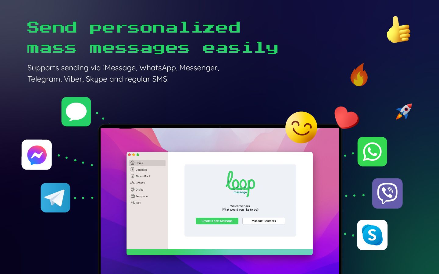 message loop