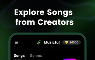 Draw inspiration from AI-generated music created by others