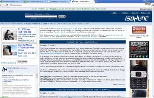 isoHunt screenshot 1