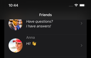 BackChat AI Friends screenshot 1